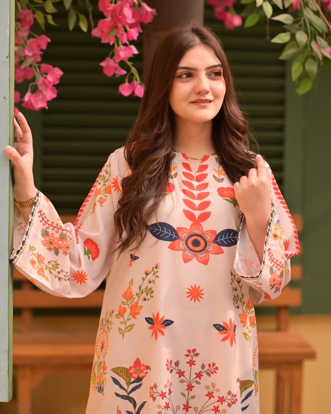 2Piece Printed FF-412  lawn
