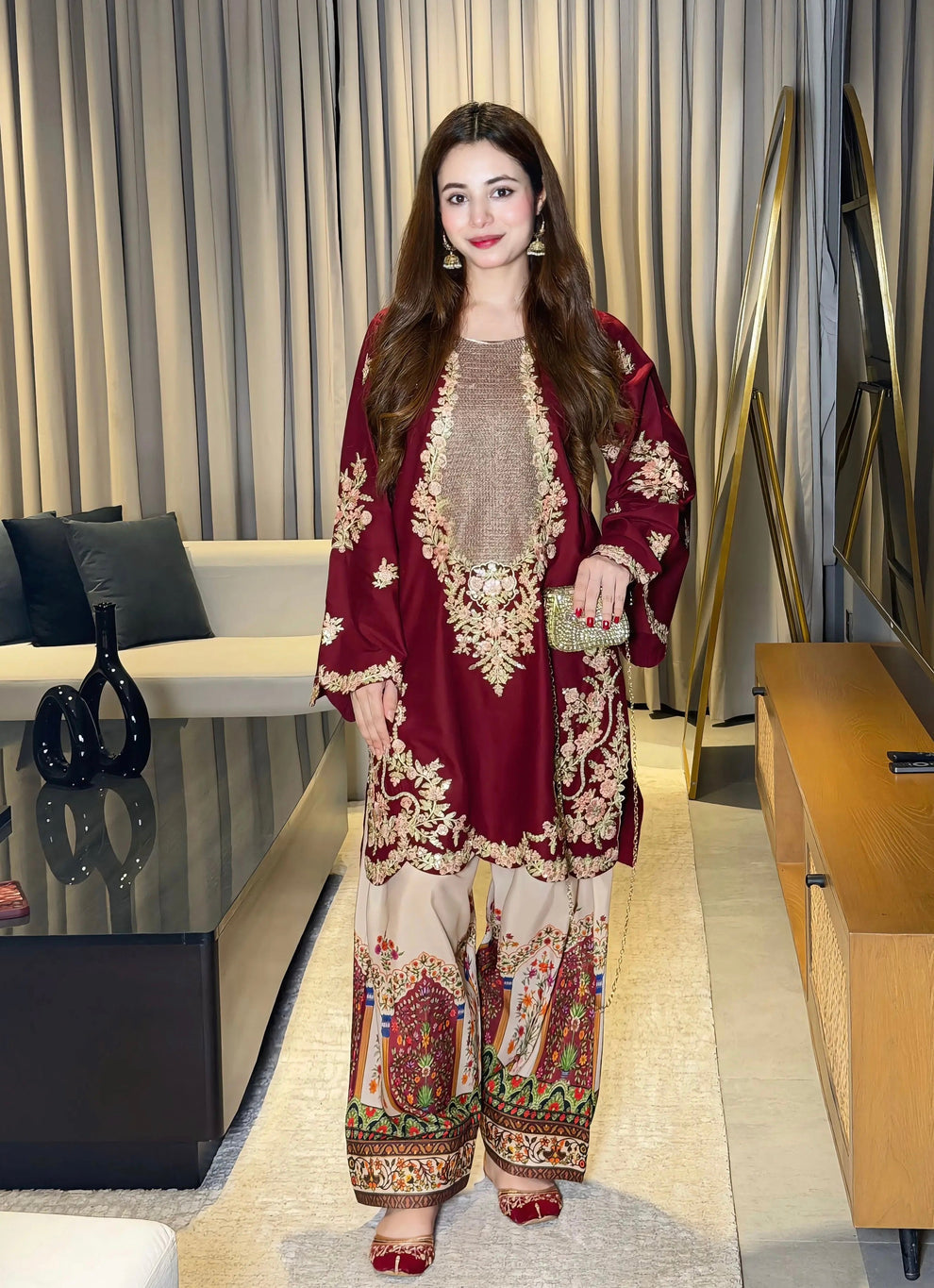 Meroon Bloom Silk 2Piece FF