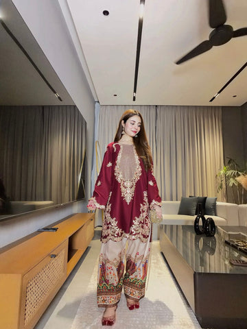 Meroon Bloom Silk 2Piece FF