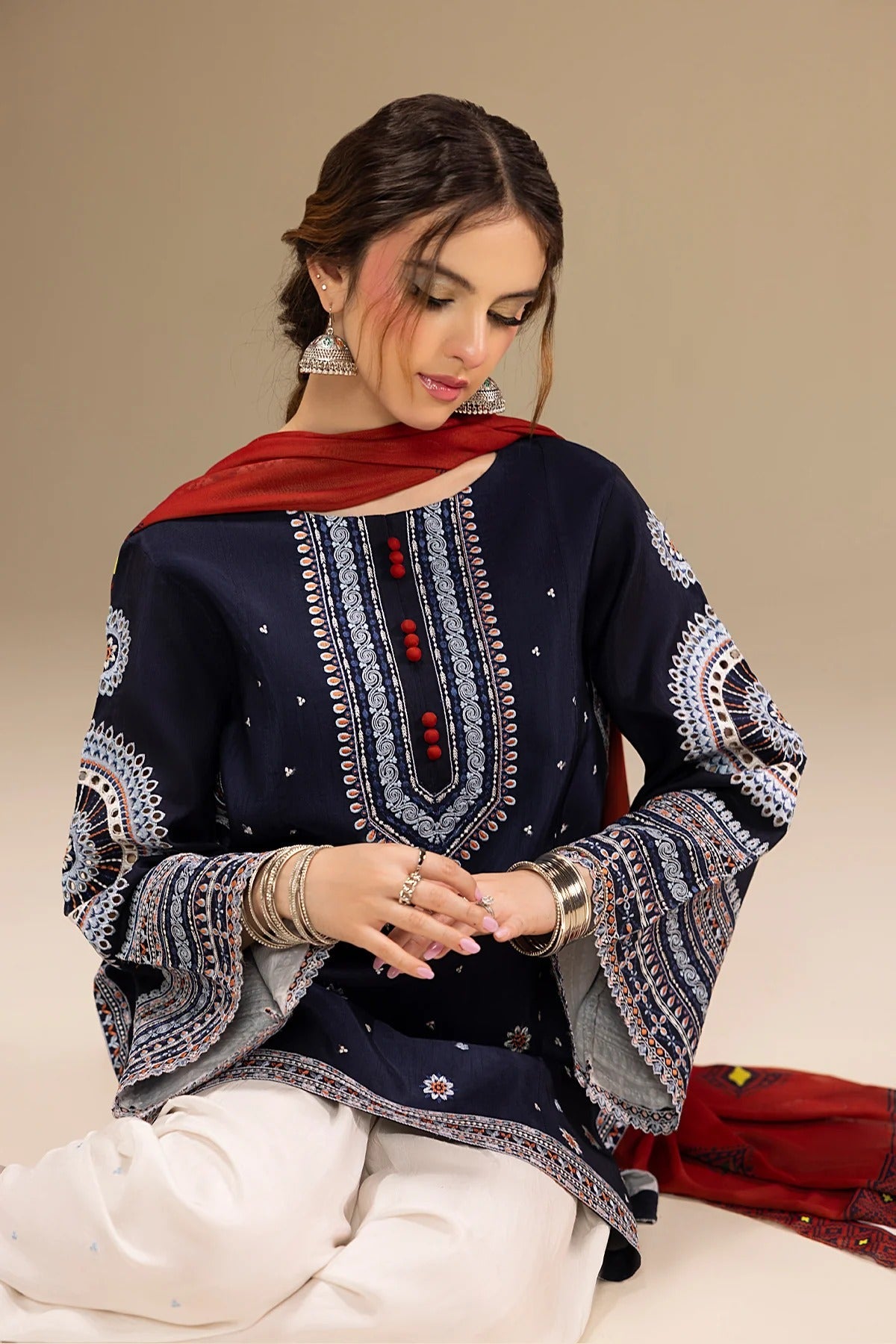 FF -  | Roha  3 Pc Stitched