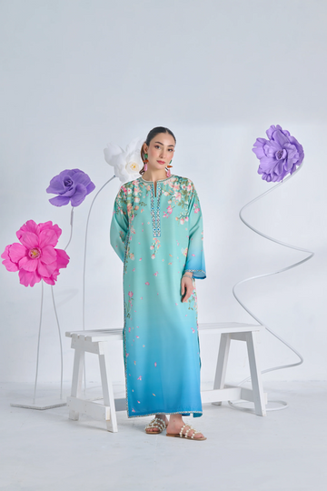 FF - 396 Premium Printed 2 Pc Stitched Suit